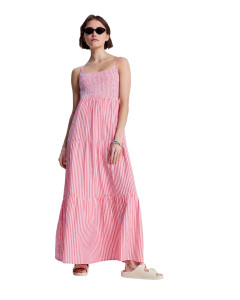 Vestido Tropical<br>Glow Maxi Stripe